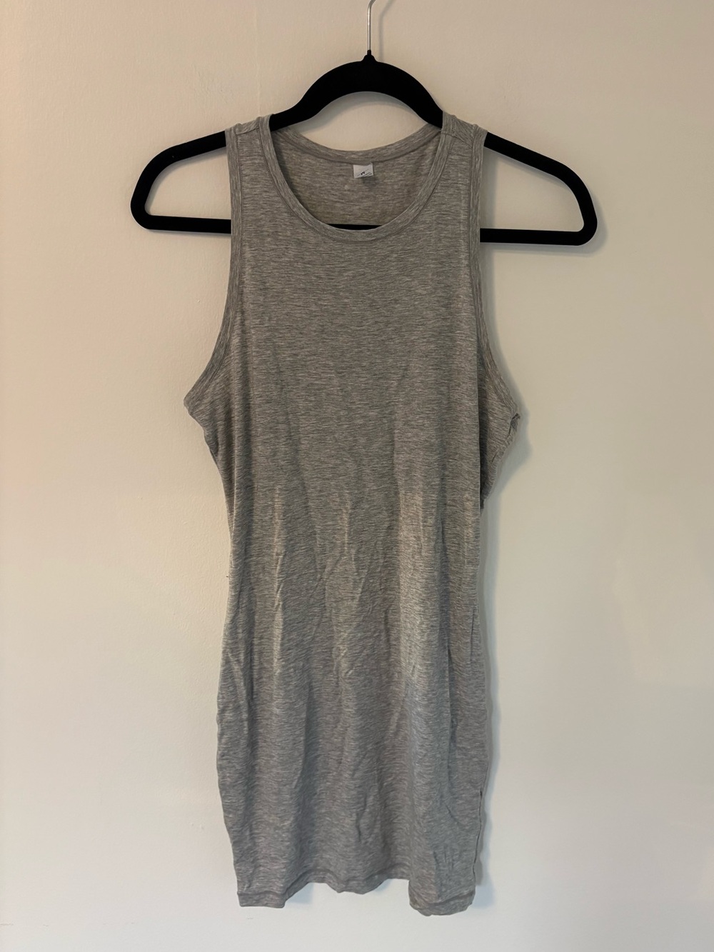 Parade Gray Mini Tank Dress - Size Medium